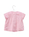 A Pink Short Sleeve Tops from Siseo Olive in size 0-3M for girl. (Back View)