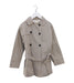 A Grey Coats from Buho in size 6T for girl. (Front View)