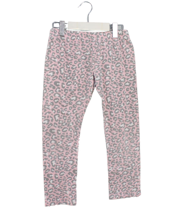 A Pink Casual Pants from Seed in size 7Y for girl. (Front View)