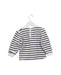 A White Long Sleeve Tops from Petit Bateau in size 2T for girl. (Back View)