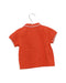 A Orange Short Sleeve Polos from Jacadi in size 6-12M for boy. (Back View)
