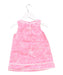 A Pink Sleeveless Dresses from Janie & Jack in size 12-18M for girl. (Back View)