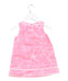 A Pink Sleeveless Dresses from Janie & Jack in size 12-18M for girl. (Back View)