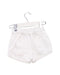 A White Shorts from Little Mercerie in size 2T for girl. (Back View)