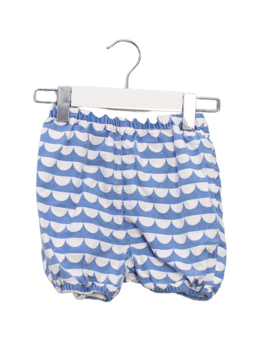 A Blue Bloomers from Frugi in size 18-24M for girl. (Front View)