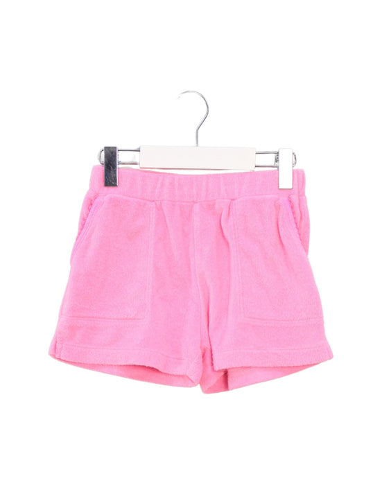 A Pink Shorts from Crewcuts in size 5T for girl. (Front View)