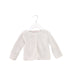 A White Cardigans from Bonpoint in size 12-18M for girl. (Front View)