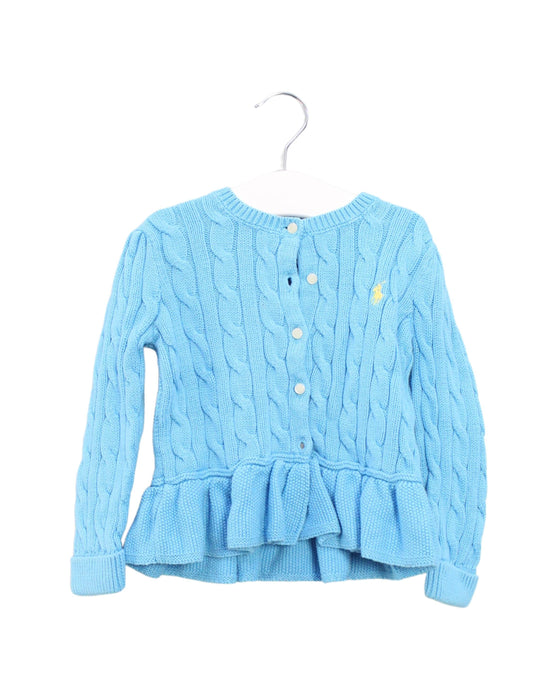 A Blue Cardigans from Ralph Lauren in size 18-24M for girl. (Front View)
