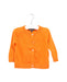 A Orange Cardigans from Velveteen in size 12-18M for girl. (Front View)