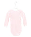 A Pink Long Sleeve Bodysuits from Petit Bateau in size 3T for girl. (Back View)