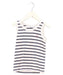 A White Sleeveless Tops from Petit Bateau in size 5T for boy. (Front View)