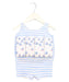 A Blue Floatsuits from Sunuva in size 2T for girl. (Front View)