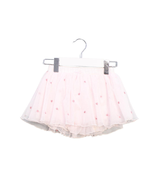 A Pink Tulle Skirts from Gelato Pique in size 18-24M for girl. (Front View)