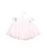 A Pink Tulle Skirts from Gelato Pique in size 18-24M for girl. (Back View)