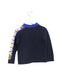A Navy Long Sleeve Polos from Burberry in size 2T for boy. (Back View)