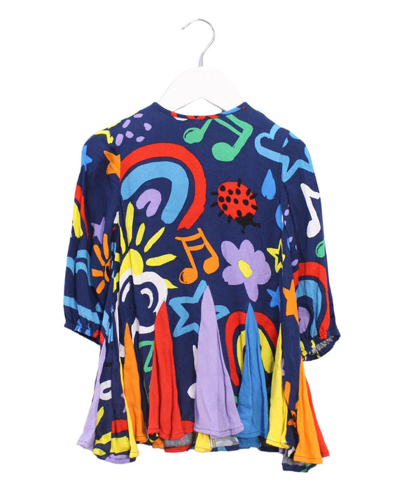 A Multicolour Long Sleeve Dresses from Stella McCartney in size 2T for girl. (Front View)