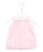 A Pink Sleeveless Tops from Jacadi in size 3-6M for girl. (Front View)