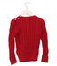 A Red Knit Sweaters from Polo Ralph Lauren in size 5T for girl. (Back View)