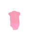 A Pink Short Sleeve Bodysuits from Ralph Lauren in size 3-6M for girl. (Back View)