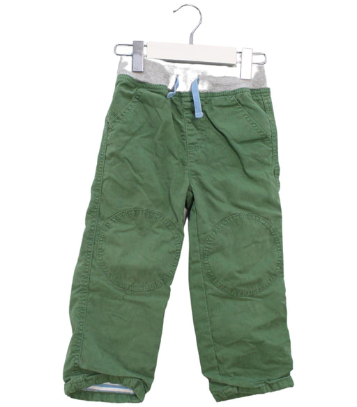 A Green Casual Pants from Boden in size 2T for boy. (Front View)