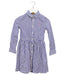 A Blue Long Sleeve Dresses from Polo Ralph Lauren in size 5T for girl. (Front View)