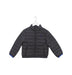 A Grey Puffer/Quilted Jackets from Polo Ralph Lauren in size 4T for neutral. (Front View)