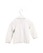 A White Knit Sweaters from Petit Bateau in size 3T for boy. (Back View)