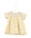 A Blue Short Sleeve Tops from Monsoon in size 12-18M for girl. (Front View)