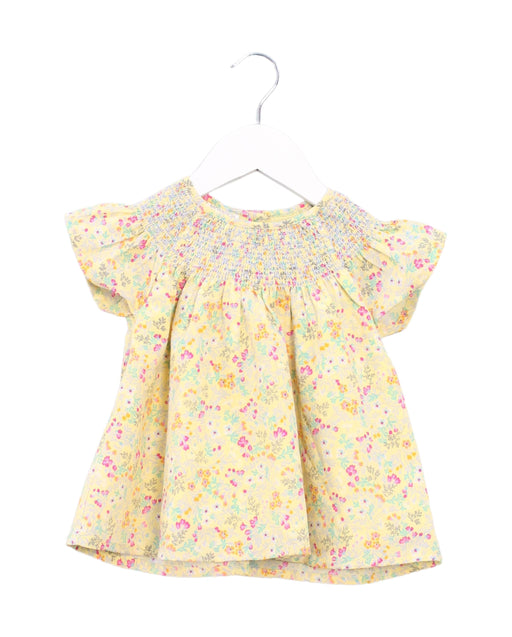 A Blue Short Sleeve Tops from Monsoon in size 12-18M for girl. (Front View)