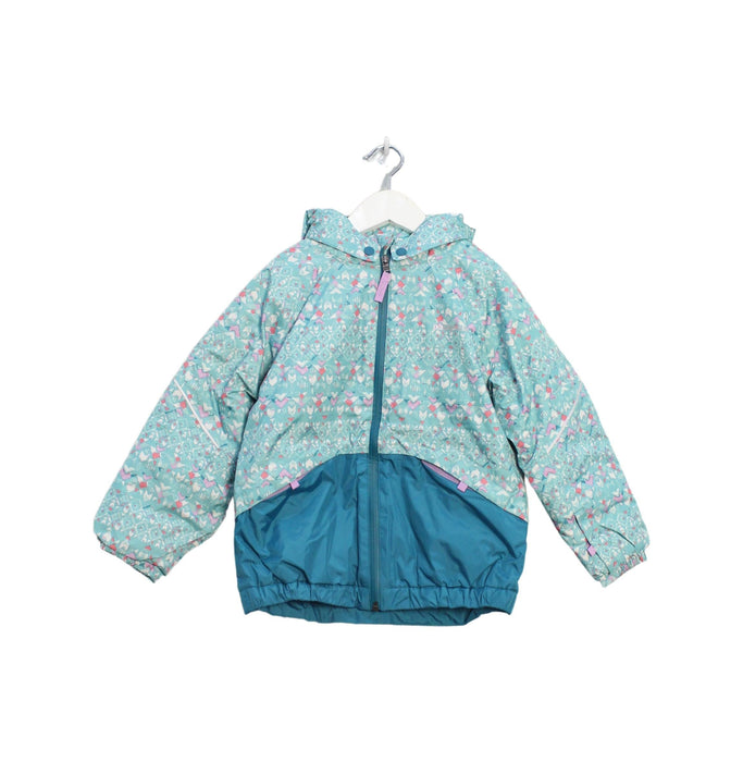 A Teal Ski Jackets from Patagonia in size 5T for girl. (Front View)
