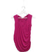 A Purple Sleeveless Tops from Maternal America in size S for maternity. (Front View)