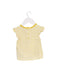 A Yellow Short Sleeve Tops from Boden in size 3-6M for girl. (Back View)
