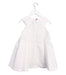 A White Sleeveless Dresses from Dior in size 18-24M for girl. (Back View)