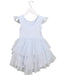 A Blue Short Sleeve Dresses from Seed in size 2T for girl. (Back View)