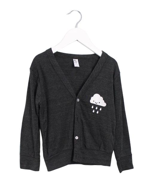 A Grey Cardigans from Whistle & Flute in size 4T for girl. (Front View)