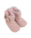 A Pink Winter Boots from UGG in size 6-12M for girl. (Front View)