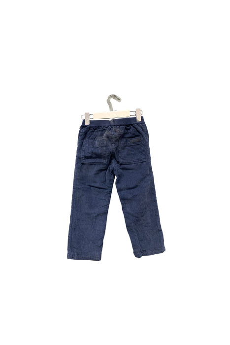 A Navy Casual Pants from Jacadi in size 3T for boy. (Back View)