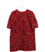 A Red Short Sleeve Dresses from Bonpoint in size 10Y for girl. (Front View)
