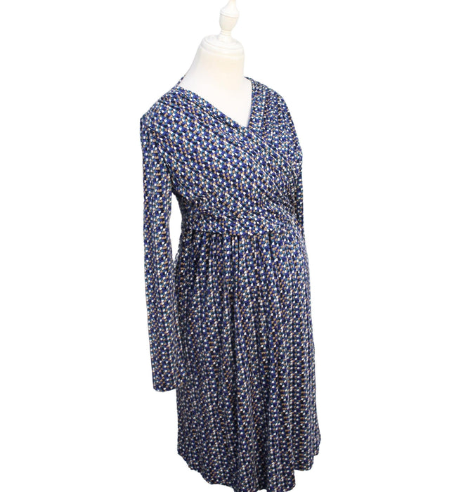 A Multicolour Long Sleeve Dresses from Mayarya in size S for maternity. (Front View)