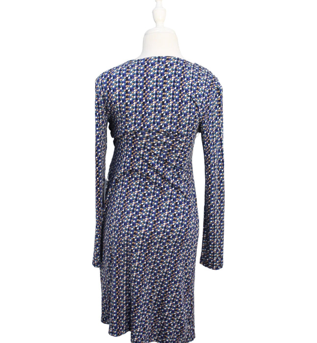 A Multicolour Long Sleeve Dresses from Mayarya in size S for maternity. (Back View)