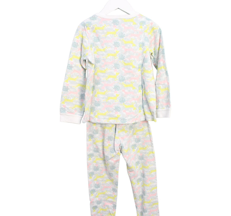 A Multicolour Pyjama Sets from Petit Bateau in size 6T for girl. (Back View)