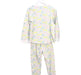 A Multicolour Pyjama Sets from Petit Bateau in size 6T for girl. (Back View)