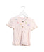 A Pink Short Sleeve Tops from Nicholas & Bears in size 4T for girl. (Front View)