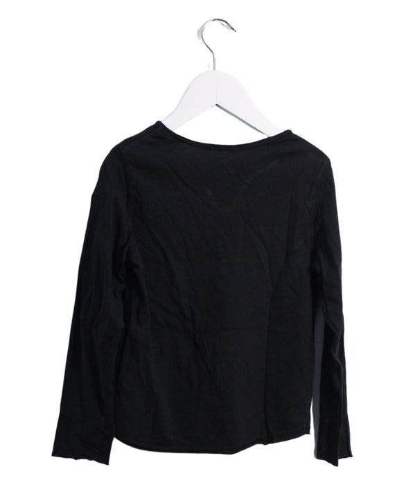 A Black Long Sleeve Tops from Zadig & Voltaire in size 5T for boy. (Back View)