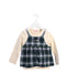 A Peach Crewneck Sweatshirts from Miki House in size 2T for girl. (Front View)