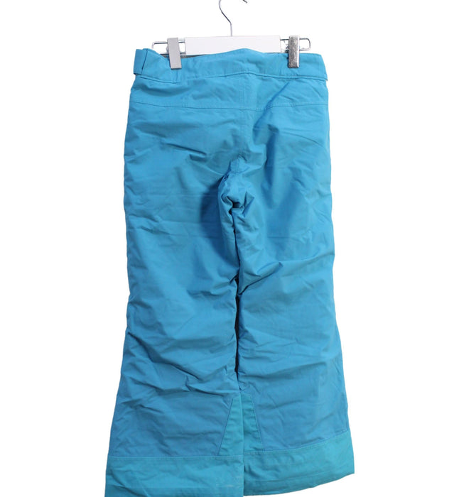 A Teal Ski Pants & Salopettes from The North Face in size 6T for girl. (Back View)