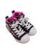 A Black Casual Boots from Skechers in size 4T for girl. (Front View)