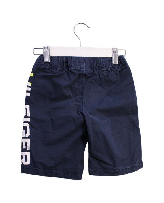 A Navy Shorts from Tommy Hilfiger in size 7Y for boy. (Back View)