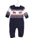 A Navy Long Sleeve Jumpsuits from Janie & Jack in size 3-6M for boy. (Front View)