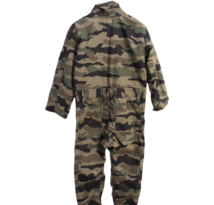 A Green Long Sleeve Jumpsuits from Diesel in size 4T for boy. (Back View)